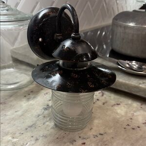 Vintage Black Wall Sconce Light Fixture